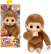 Zdjęcie Little Live Pets Małpka Monkey Interaktywna Pepi Peach 26766 20 Dzwięków - Brwinów