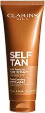 Zdjęcie Clarins Self Tan Self-Tanning Milky Lotion Krem Samoopalający Do Ciała I Twarzy 125ml - Jeziorany
