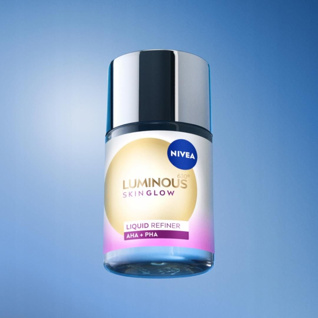 Nivea Luminous 630 Skin Glow Peeling Twarzy + Serum + Kamień Gua Sha ...