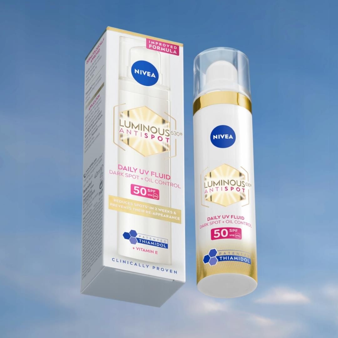 Nivea Luminous630 Krem Na Przebarwienia Plamy Spf50 40ml+ Kartka ...