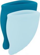 Zdjęcie Fun Factory Cup Explore Kit Turquoise Kubeczek Menstruacyjny 2szt. - Katowice