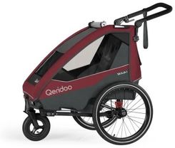 Zdjęcie Qeridoo Nowość!!!!!! Przyczepka Rowerowa Skaja 1 Cayenne Red - Brwinów