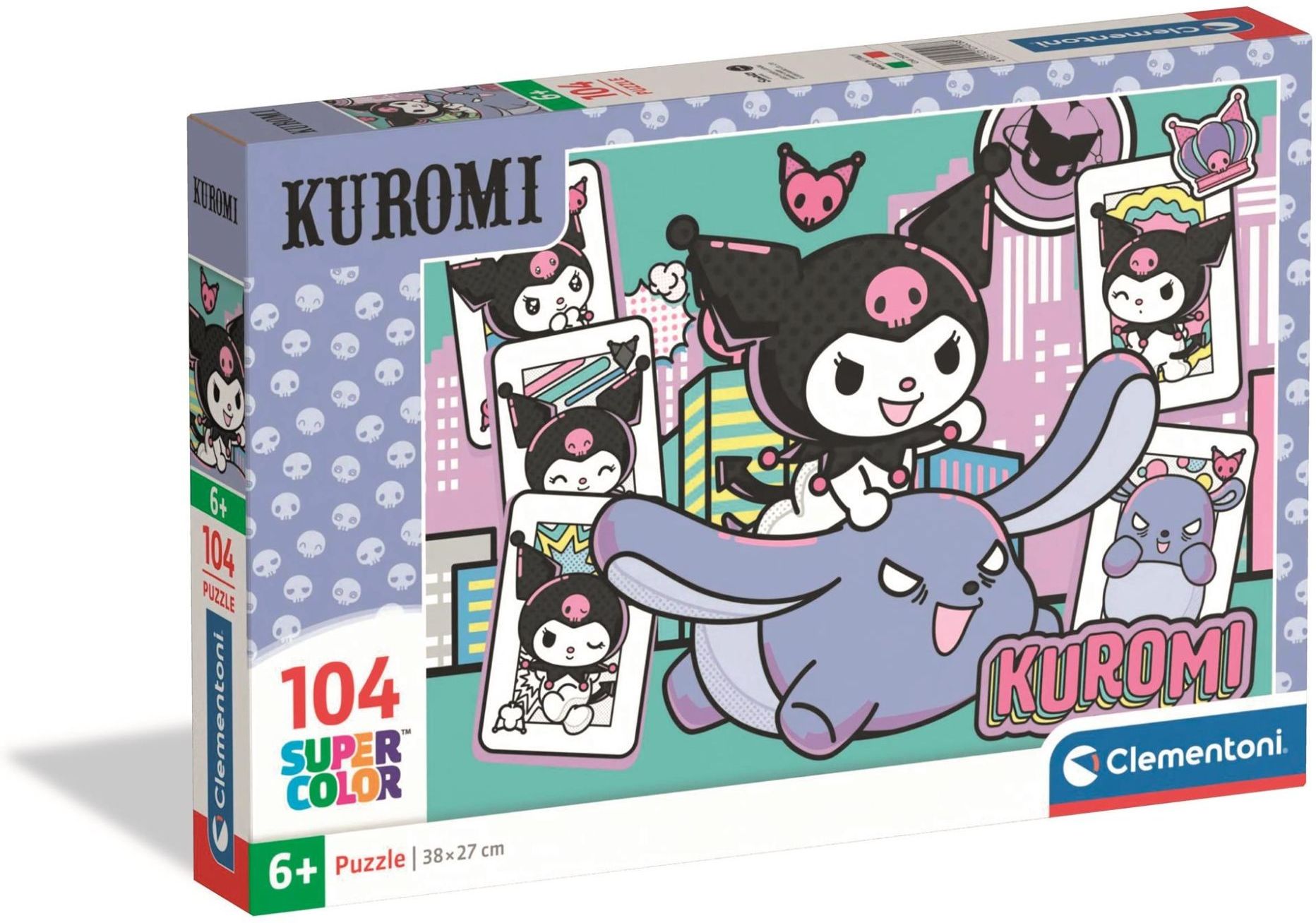 Clementoni Puzzle 104 Super Kolor Kuromi - Ceny i opinie - Ceneo.pl