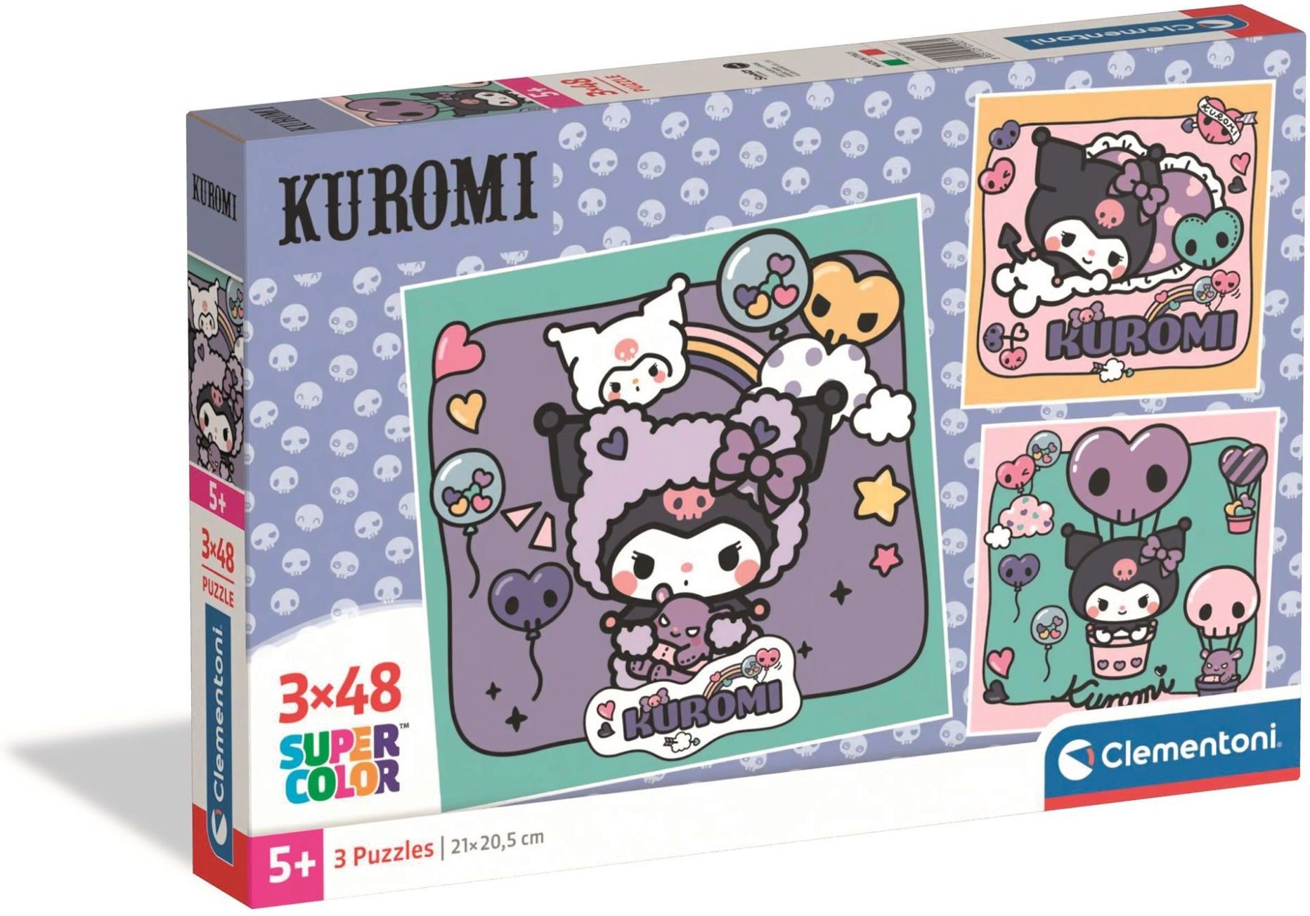 Clementoni Puzzle 3X48 Super Kolor Kuromi - Ceny i opinie - Ceneo.pl