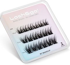 Zdjęcie M2 Makeup Kępki Rzęs Z Klejem M2Makeup Lash&Go Lx-S25 Mix - Żabno