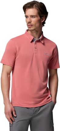 Koszulka polo męska Columbia NELSON POINT różowa 1772721643