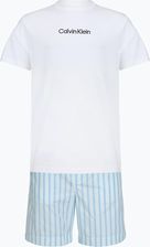 Zdjęcie Piżama męska Calvin Klein LV00NM2903 classic white top/aurora stripe - Tarczyn