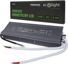 Zdjęcie Zasilacz LED Ecolight 24V 8.33A 200W (5906555617647) - Knyszyn