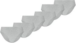 Zdjęcie Puma Figi Damskie Invisible Cotton 6-pak Light Grey Melange - Baborów