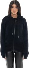 Zdjęcie Damen-Kapuzenpullover mit Reißverschluss und Leone 1947 Glam Winter-Logo-Etikett - Trzebinia