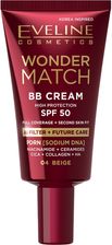 Zdjęcie Eveline Cosmetics Eveline Wonder Match Krem Bb Z Filtrem Spf50 04 Beige - Łaszczów