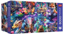 Zdjęcie Trefl Puzzle 8000 El. Premium Plus Colorful World - Kostrzyn