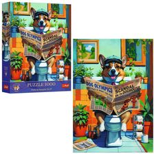 Zdjęcie Trefl Puzzle 1000 Premium Plus Corgi W Toalecie - Witkowo