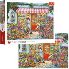Zdjęcie Trefl Puzzle 1000 Kwiaciarnia - Leśna