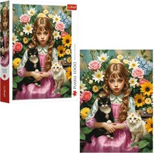 Zdjęcie Trefl Puzzle 1000 Dziewczynka Z Kotami - Kamieńsk