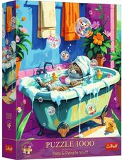 Zdjęcie Trefl Puzzle Premium Plus 1000 Miau Relaks Powtórz - Debrzno