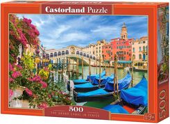 Zdjęcie Castorland Puzzle 500 The Grand Canal In Venice Castor - Łagów