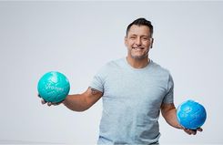 Zdjęcie Erima Vranjes Niebieski Junior - Jasło