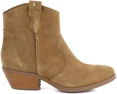 Skórzane botki damskie kowbojki camel Big Star TT274953