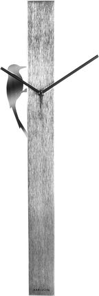 Karlsson Ścienny Woodpecker Tube Chromowy Jka5418ch