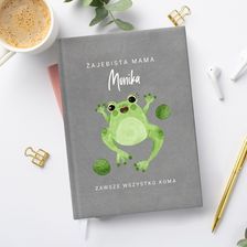 Zdjęcie Eprezenty Planer Z Nadrukiem Szary Wszystko Kuma 18111 - Boguchwała