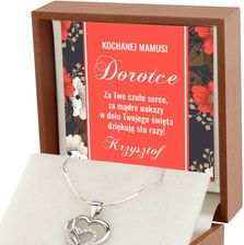 Zdjęcie Eprezenty Srebrne Serce Na Łańcuszku Czułe Serce 15040 - Tarnobrzeg