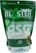 Zdjęcie Kulki ASG biodegradowalne Alpha Blaster 0,25 g 1 kg - Oleśnica