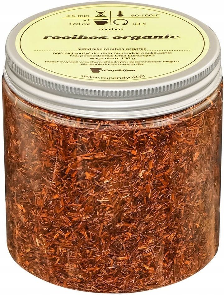 Herbata Cup&You Herbata Rooibos Z Czerwonokrzewu Organic O Pełnym ...