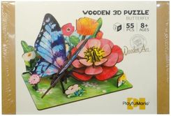 Zdjęcie Swede Puzzle Drewniane Diy Scena Łąka 3D - Głogów Małopolski