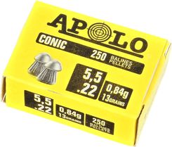 Zdjęcie Śrut Apolo Conic 5.5 mm, 250 szt. 0.84g/13.0gr (20006) - Mrozy
