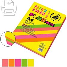 Zdjęcie Protos Papier Ksero A4 75G 100 Arkuszy Fluo Mix - Niemodlin