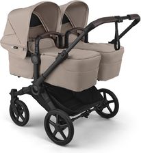 Zdjęcie Bugaboo Donkey 6 Twin Wózek Bliźniaczy 2W1 Desert Taupe Melange - Prochowice