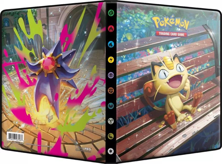 Ultra PRO - Charmander 4-Pocket Portfolio for Pokémon | Pokémon card binder, trading card organizer, TCG storage portfolio, collectible card holder, card sleeve, collector gift