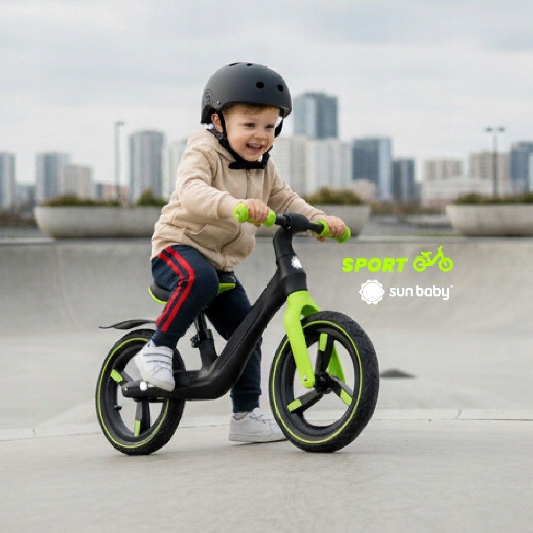 фото Беговел Sun Baby Sport Black/Yellow