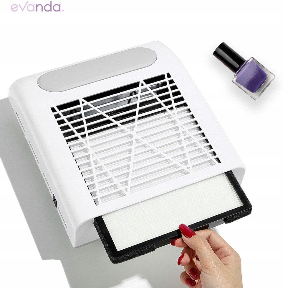 Evanda Kasetowy Poch aniacz Py u Do Paznokci Ev858 8 Bia y 80W evanda-kasetowy-poch-aniacz-py-u-do-paznokci-ev858-8-bia-y-80w