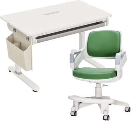 SPACETRONIK XD SPEX108WG Biurko regulowane z pochylanym blatem 0–50° z korbką, szufladą, organizerem i hakiem 120×60/100×60 biały (19888UNIW)