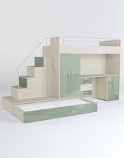 Zdjęcie Karol Meble Meblościanka Raj 5 kaszmir/połysk CK17739 - Legionowo