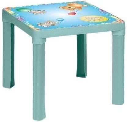 Stolik plastikowy pastel turkusowy 3toysm 5907494019561 dla dzieci