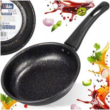 Zdjęcie Vilde Patelnia Basic Line granitowa czarny 16cm (5900670107571) - Swarzędz