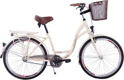 Zdjęcie Fuzlu Bikes Nebraska 26 Kremowy S-3 Z Koszem 24 25 - Mielec