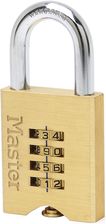 Zdjęcie Master Lock Kłódka Mosiężna Złota Szyfrowa 4-cyfrowa 651EURD - Puck