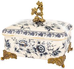 Zdjęcie CHINY Szkatułka Dekoracyjna z Ceramiki AT182454 - Siechnice
