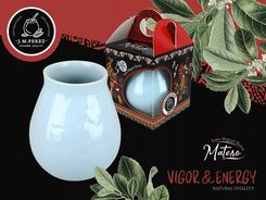Zdjęcie J.M Perez Naczynie Ceramiczne Do Yerby - Jasny Błękitny - Prusice