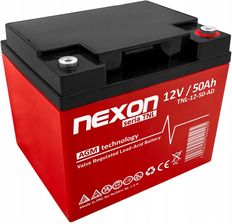 Nexon Bezobsługowy Tnl 50-12 Vrla Agm 12V 50Ah TNL1250AD
