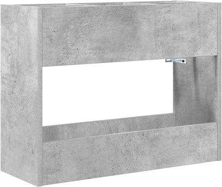 Stojak na parasole drewnopochodny betonowy szary vidaXL 24X50X65Cm (899426)