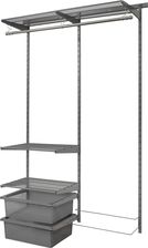 Zdjęcie INTEGRI Garderoba SZ 2mod-3 125x200x42 cm Szary 5729510 - Reda