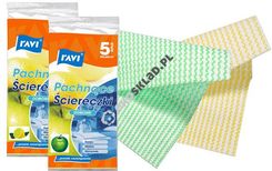 Ravi Pachnące Ściereczki Domowe 5szt. 3060cm Zapachy: Cytryna Lub Zielone Jabłko (RAWI051)