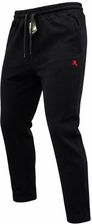 Zdjęcie SPODNIE DRESOWE MĘSKIE CZARNE ROZMIAR XL - Ostroróg