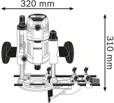 Défonceuse Multifonctions Gmf 1600 Ce Professional - 0601624022