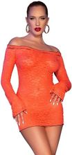 Zdjęcie chilirose - cr 4859 orange mini dress l - d-244095 - Rybnik